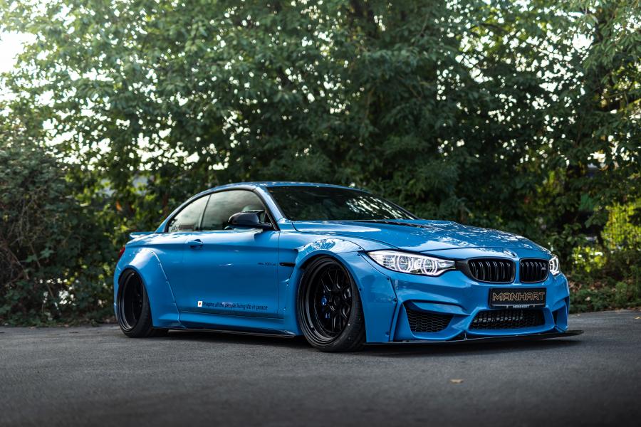  BMW M4 MH4 700 LW Convertible by Manhart Racing (F83) 2018 года  (фото 1 из 11)